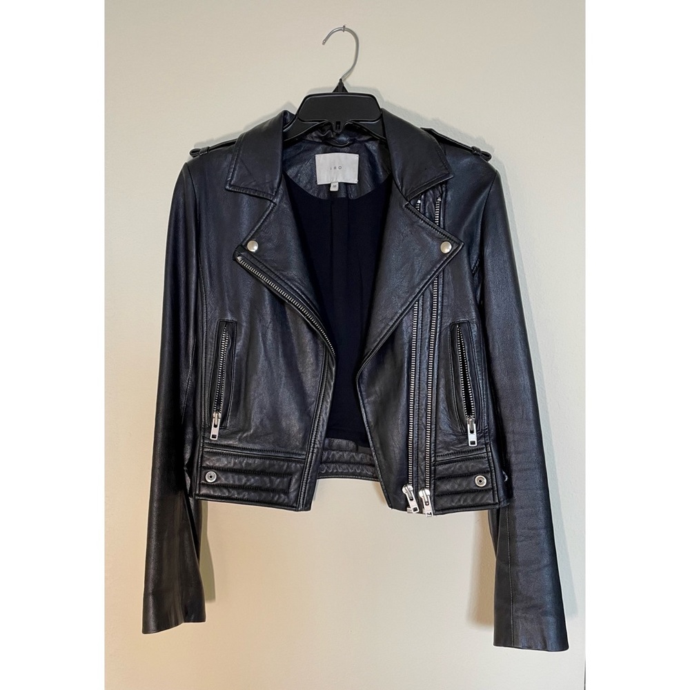 Iro Leather Jacket Luiga